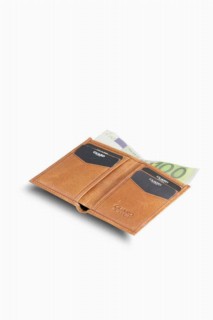 Antique Taba Slim Mini Leather Men's Wallet 100346234