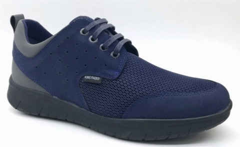 Sneakers & Sports - - كحلي - حذاء رجالي ، قماش رياضي 100325269 - Turkey