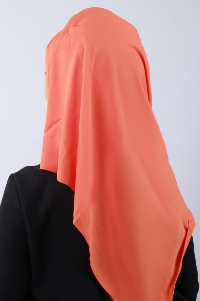4 Draped Hijab Shawl Orange 100285092
