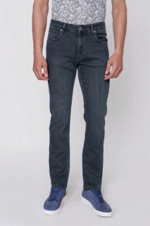 Men Khaki Monaco Denim Jeans Dynamic Fit Casual Fit 5 Pocket Trousers 100350847