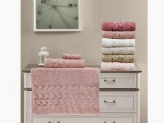 Dowry Towel - Icon Cotton 6 Pcs Hand Face Towel 100332253 - Turkey