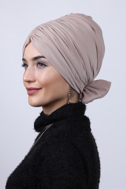 Two Way Bonnet Beige With Filled Bow 100285054