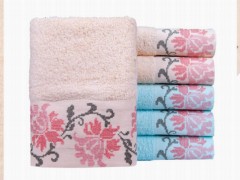 Dowry Towel - Dowry Land Set of 6 Seres Hand and Face Towels 100329737 - Turkey
