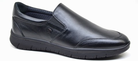 SHOEFLEX COMFORT SHOES - BLACK K SY - MEN'S SHOES,Leather Shoes 100325174