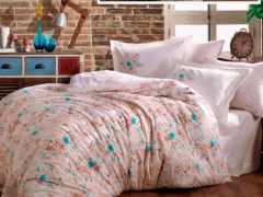 Bedding - طقم غطاء لحاف مزدوج ملكي تركواز 100260207 - Turkey