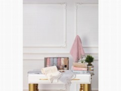 Dowry Towel - Beatrix 3-Piece Luxury Bedroom Set Gold 100331116 - Turkey