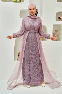Evening & Party Dresses - Robe de soirée Lila Hijab 100340484 - Turkey
