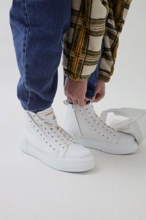 Men's Boots WHITE / WHITE 100342138