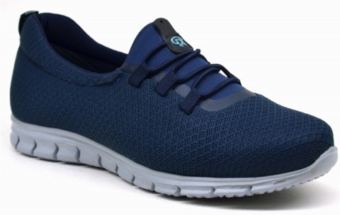 Sneakers & Sports - KRAKERS CASUAL - BLEU MARINE - CHAUSSURES FEMME, Baskets Textile 100325345 - Turkey