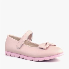 Girl Shoes - Rakerplus Pink Flat Shoes for Girls 100352417 - Turkey
