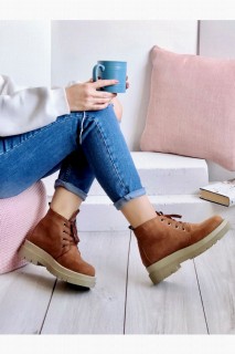 Soleil Tan Suede Boots 100343896