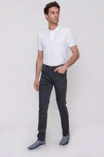 Men's Black Samara Dynamic Fit Relaxed Fit 5 Pocket Denim Jeans 100350842