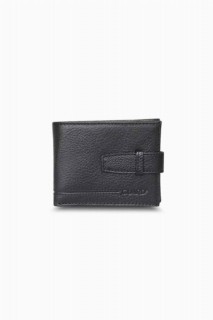 Wallet - Portefeuille pour homme en cuir multi-cartes noir 100345705 - Turkey