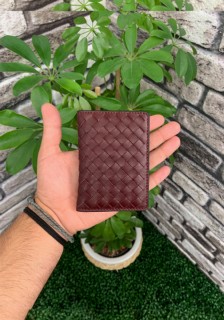 Leather - Guard Handmade Claret Red Leather Card Holder 100345510 - Turkey