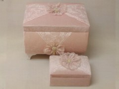Dowry box - Set of 2 Dowry Chests with Stage Bow Powder 100257770 - Turkey