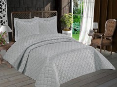 Dowry Bed Sets - Couvre-lit double matelassé Lisbon Gris 100330335 - Turkey