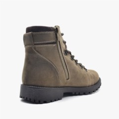 Griffon Genuine Leather Zipper Winter Boots Sand 100278599
