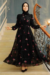 Clothes - فستان حجاب أسود 100341614 - Turkey