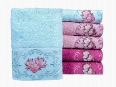 Dowry Towel - Dowry Land Set of 6 Clear Hand Face Towels 100329738 - Turkey