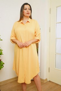 Women's Large Size Tunic Dress 100325450