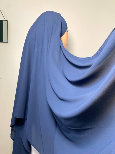 Crepe Premium - Hijab PAE - Dark blue - Turkey