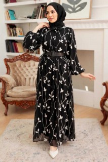 Black Hijab Dress 100341520