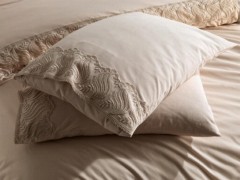 French Lacy Husna Dowry Duvet Cover Set Cream 100331886
