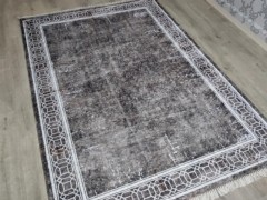 Latex Non-Slip Base Digital Print Velvet Carpet Esta Gray 150x220 cm 100330470