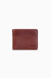 Leather - Tan Leather Men's Wallet 100346027 - Turkey