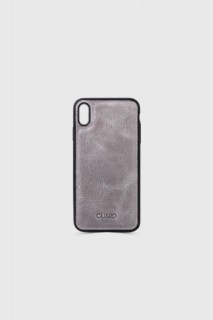 Antique Gray Leather Xs Max Phone Case 100345370
