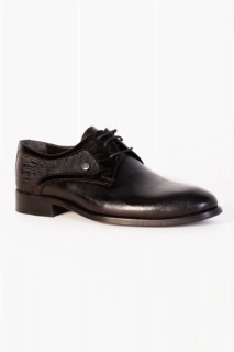 Classical - أحذية جلدية سوداء كلاسيكية للرجال 100350780 - Turkey