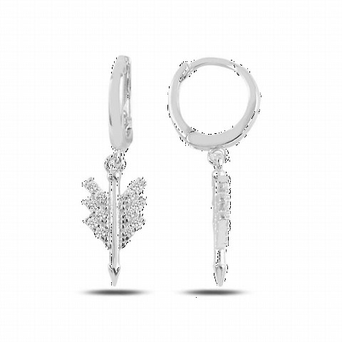 Jewelry & Watches - أقراط نسائية من الفضة طراز Arrow Sign موديل 100347569 - Turkey