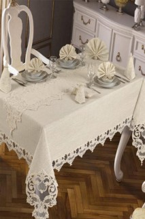 Duru Table Cloth 26 Pieces Cream 100258512