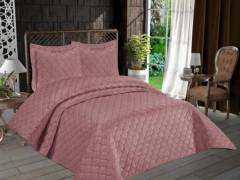Dowry Bed Sets - Couvre-lit double matelassé Lisbon Prune 100330331 - Turkey