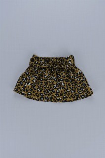 Clothes - Leopard Patterned Girl Skirt 100326187 - Turkey