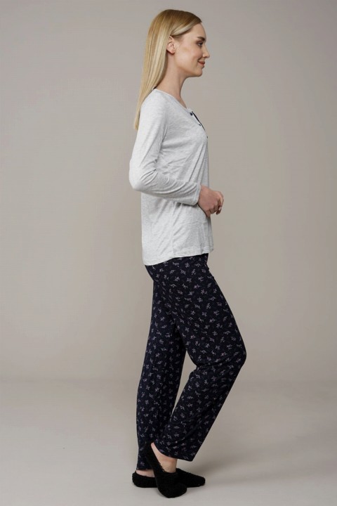 Women's Floral Pattern Pajamas Set 100325721