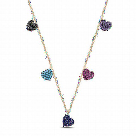 Necklaces - قلادة من الفضة الإسترليني بتصميم القلب 100346959 - Turkey