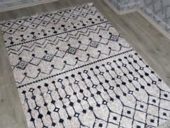 Carpet - راينبو فوطة حمام 90x150 سم 4 قطع لون ازرق 100330531 - Turkey