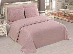 Bed sheet - Dowry Land Einzelbettlaken aus gekämmter Baumwolle, elastisch, Rot 100331497 - Turkey