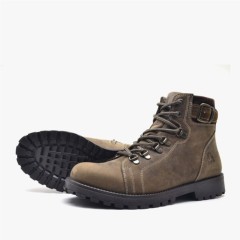 Griffon Genuine Leather Zipper Winter Boots Sand 100278599