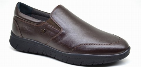 SHOEFLEX COMFORT SHOES - BROWN K KH - MEN'S SHOES,Leather Shoes 100325173