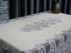 Dowry Land Bellisimo Single Table Cloth 160x220 Cm Beige 100331731