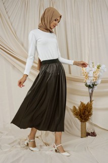 Skirt - Women's Oversized Skirt 100326090 - Turkey