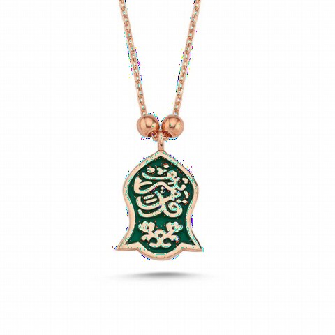 Jewelry & Watches - Nal-i Şerif Silver Women's Necklace Rose 100347325 - Turkey