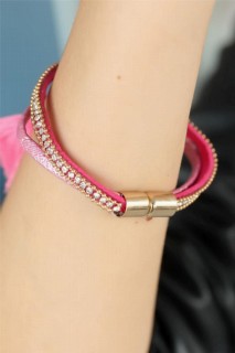 Pink Metal Infinity Tassel Ladies Bracelet 100318743