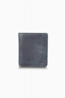 Wallet - Black Tiguan Crazy Minimal Sport Leather Men's Wallet 100346181 - Turkey