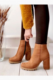 Ava Tan Suede Boots 100344014