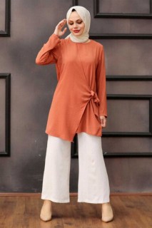 Outwear - بدلة تيرا كوتا حجاب مزدوجة 100337749 - Turkey