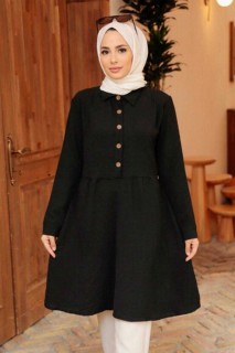 Tunic - Black Hijab Tunic 100337996 - Turkey