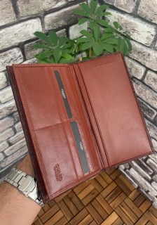 Guard Taba Croco Leather Portfolio Wallet 100345821